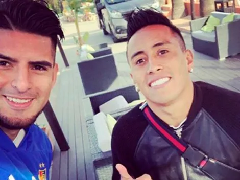 El lindo gesto del reencuentro: El cruce entre Cueva y Zambrano