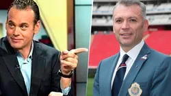 David Faitelson denuncia que las Chivas son beneficiados por intereses y se cruza con Higuera
