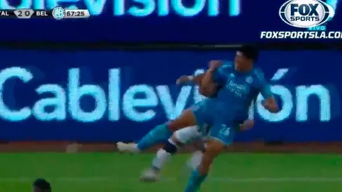 Codazo de Sequeira y roja.