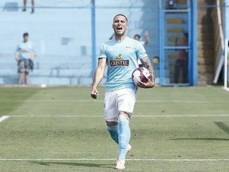 Alexis Mendoza quiere mantener en sus filas al goleador del Sporting Cristal