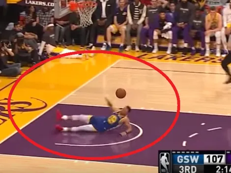 Stephen Curry comete el peor blooper de su carrera