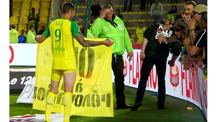 Emotiva autoconvocatoria de los aficionados de Nantes por Emiliano Sala