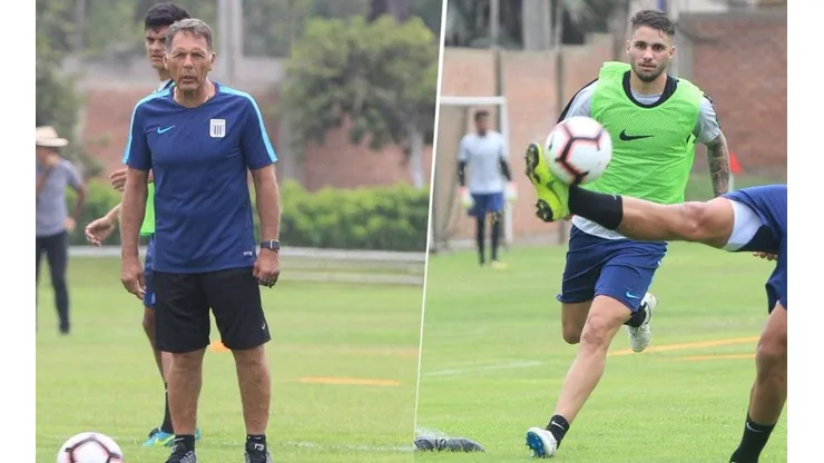 Comienza con el pie derecho: tuvo su primera práctica e impresionó a Russo