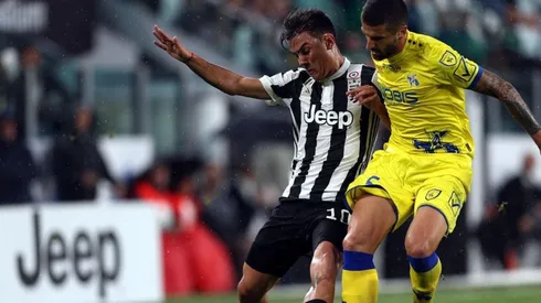 Juventus vs Chievo Verona por la Serie A.