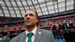 Pizzi durante el Mundial de Rusia.