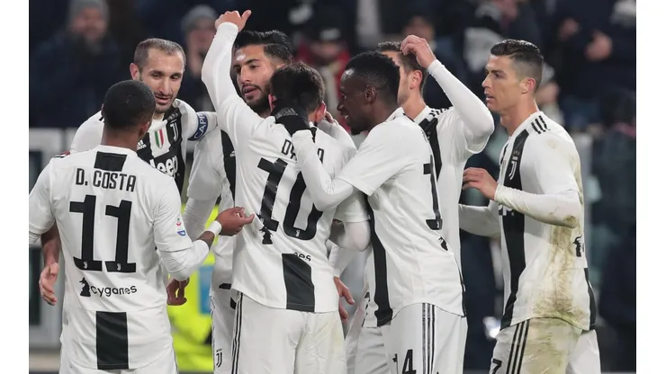 Juventus festeja un nuevo triunfo.