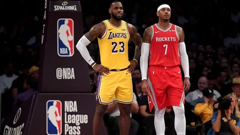 LeBron James presiona para que Carmelo Anthony llegue a los Lakers