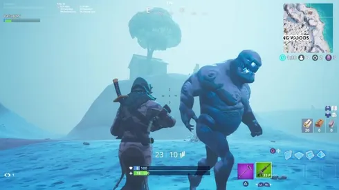 Destruye Brutos de Hielo en Fortnite