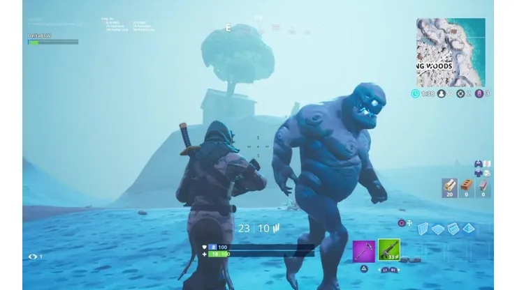 Destruye Brutos de Hielo en Fortnite