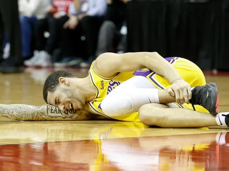 Los Lakers son un hospital: La lesión de Lonzo Ball es grave