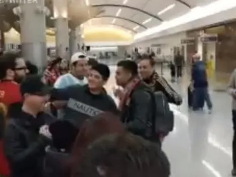 Locura en Atlanta: al Pity Martínez le cantaron en su arribo a Estados Unidos