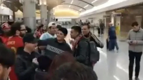 Locura en Atlanta: al Pity Martínez le cantaron en su arribo a Estados Unidos