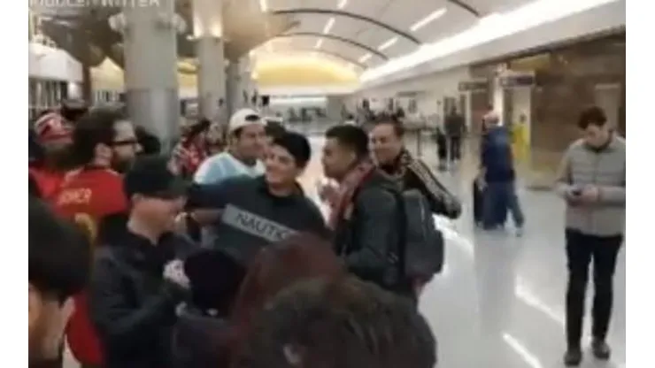 Locura en Atlanta: al Pity Martínez le cantaron en su arribo a Estados Unidos