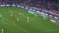 Imposible de atajar: Dembelé metió la pelota contra el palo y anotó el primero para el Barcelona