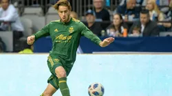 Lucas Melano en Portland Timbers.