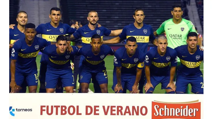 Boca vs Aldosivi por el Torneo de verano en Mar del Plata.