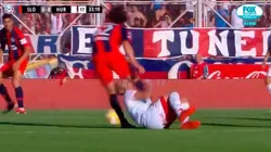 Merlos echó a Coloccini por un durísimo pisotón 'ahí abajo' a Damonte