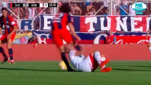 Merlos echó a Coloccini por un durísimo pisotón 'ahí abajo' a Damonte