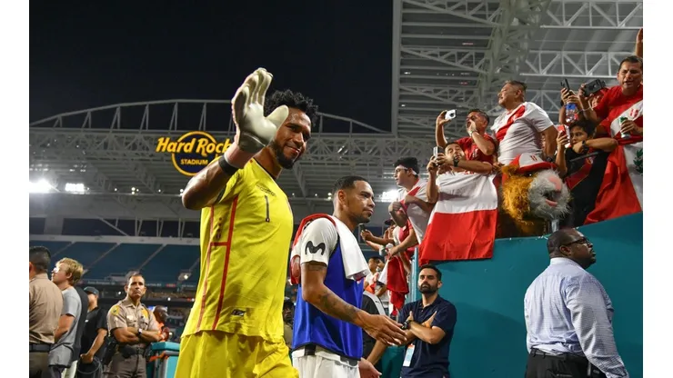 Gallese habló de la hinchada peruana