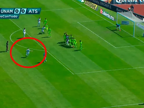 Malcorra, el Pirlo argentino, y un tremendo golazo de tiro libre para Pumas