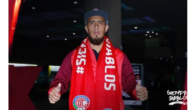 Se fue con en el gen de Gallardo: el primer mensaje de Maidana para los aficionados del Toluca