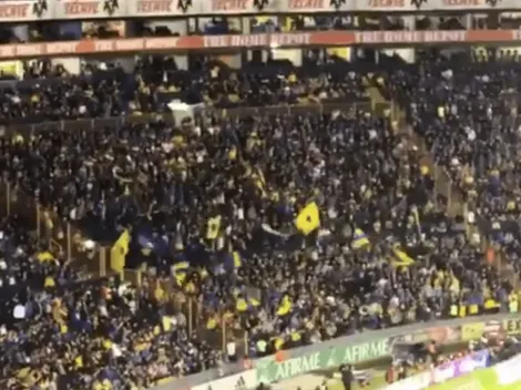 El espectacular ambiente en El Volcán