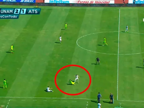 Roja directa para Barrera por una dura entrada ante Reyes