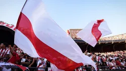 El Estadio Monumental, repleto.