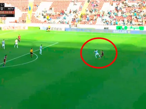 Fuertísimo pisotón de Vangioni a Güemez: ¿Era para roja?