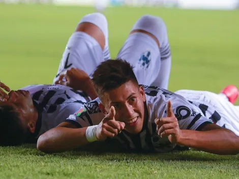Una joya de Meza en el último minuto le dio una victoria necesaria a Monterrey