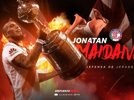 Oficial: Maidana es nuevo refuerzo de Toluca