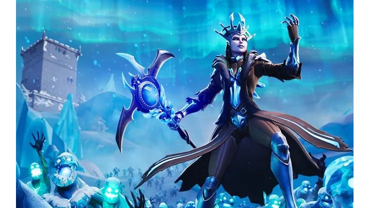 Revive el comienzo del evento Tormenta de Hielo en Fortnite