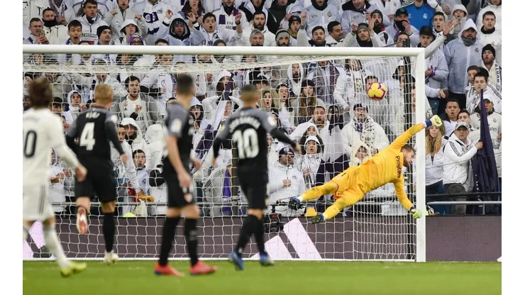 Foto del partido de Real Madrid.