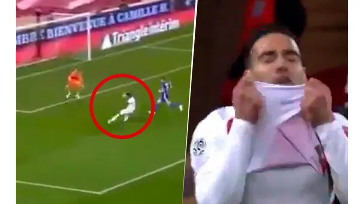 Gol de Falcao y emoción.