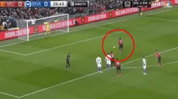 Gol de Paul Pogba, delantero de Manchester United.