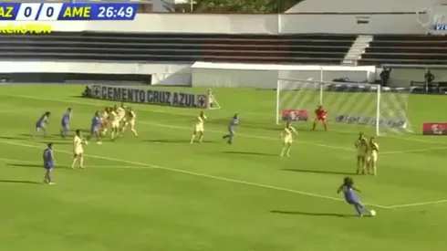 Cruz Azul se había puesto en ventaja con un golazo.