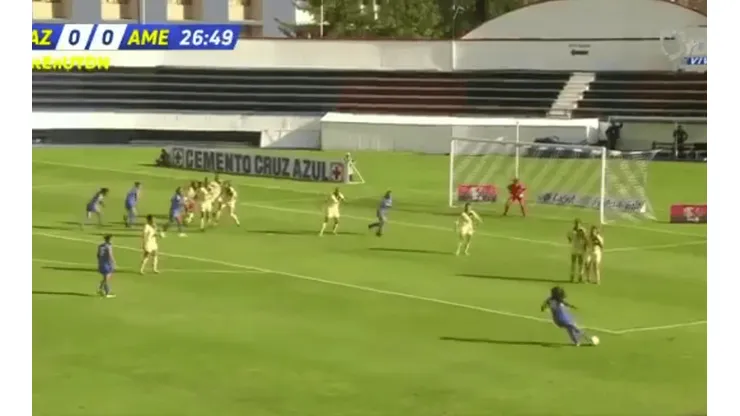 Cruz Azul se había puesto en ventaja con un golazo.