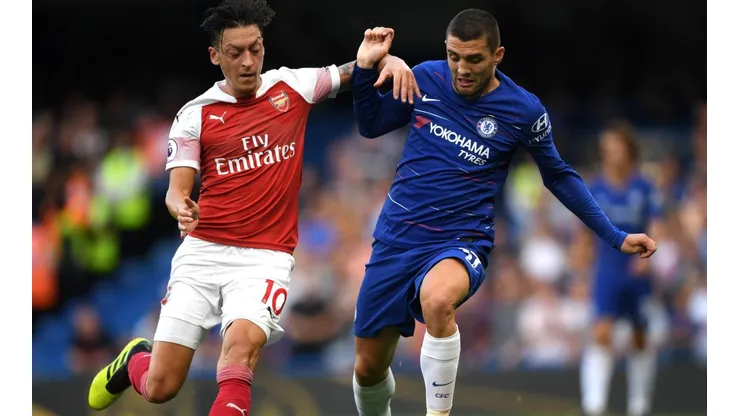 Mesut Özil y Álvaro Morata (Foto: Getty)