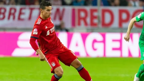 Malas noticias Colombia: James suplente con el Bayern Munich