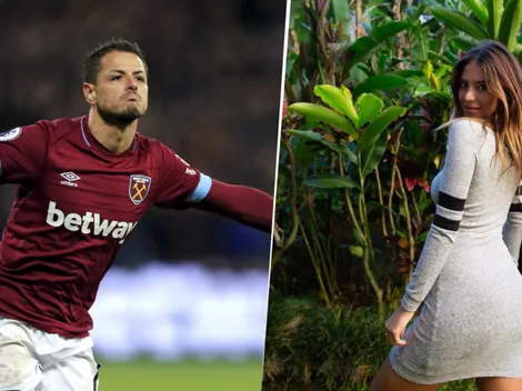 Hermosa: a la novia de Chicharito ya se le empieza a notar la panza de embarazada