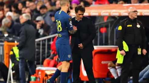Guillermo y Benedetto en la final en Madrid.