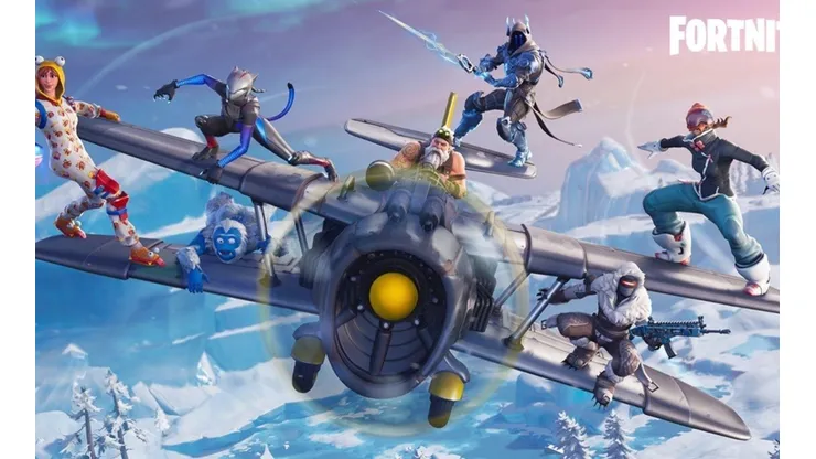 Como destruir un Alatormenta X-4 que esté en el aire en Fortnite