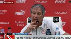 Sin vueltas: Holan confirmó en conferencia de prensa dos refuerzos para Independiente