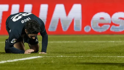 Isco, titular, no pudo desnivelar en el partido y salió reemplazado.