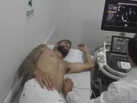 Peruzzi se hizo la revisión médica en su nuevo equipo