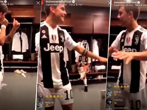 Juventus gritó campeón y Dybala le puso salsa al vestuario