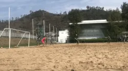 Golazo en el Centro Nacional de Alto Rendimiento.