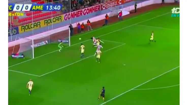 El Necaxa está dando el golpe.