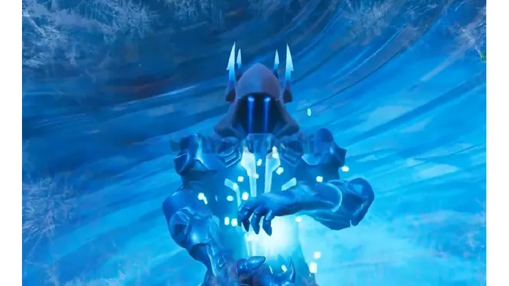 [SPOILER] El Rey del Hielo estaría dentro de la bola flotante de Fortnite