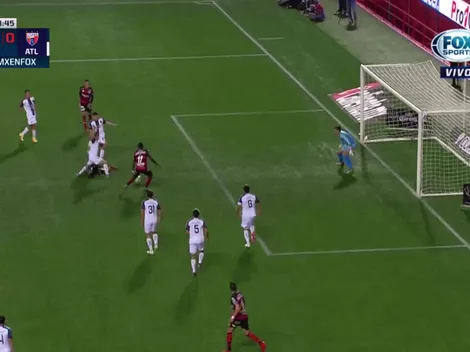 Por si te lo perdiste: luego de una buena jugada colectiva, Castillo ponía el 1 a 0 para los Xolos